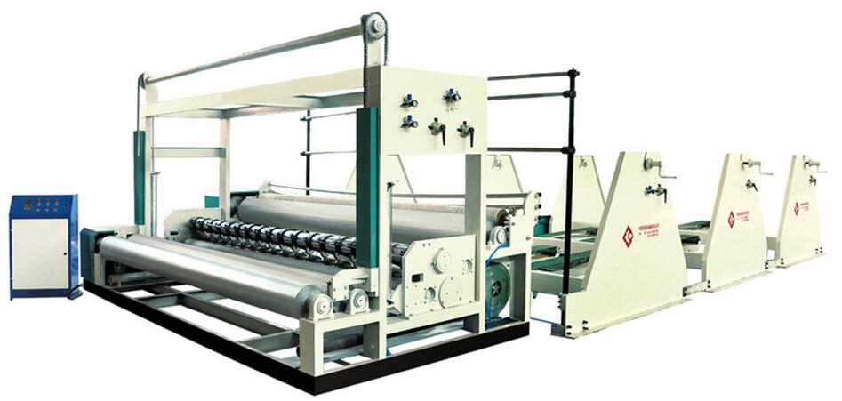 Tissue paper slitting machine