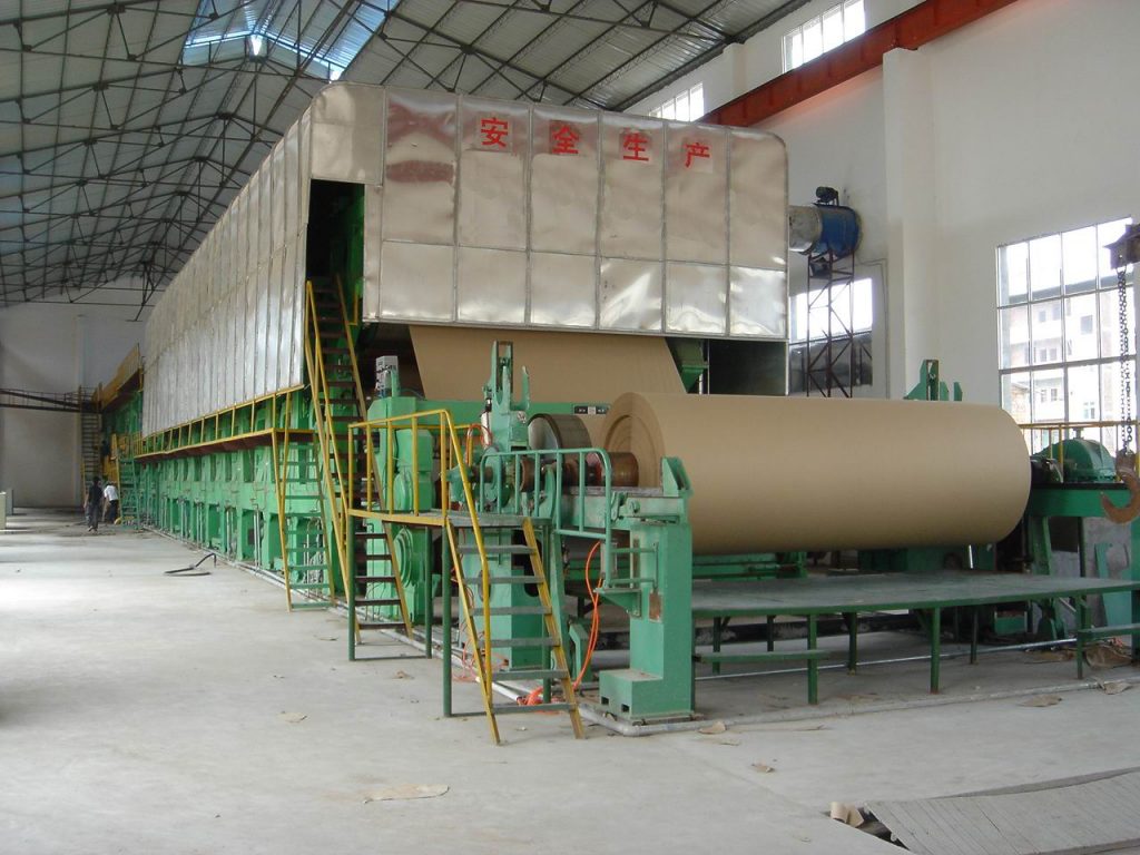 Kraft paper machine