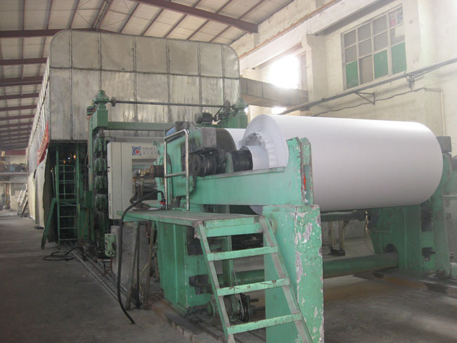 Newsprint paper machine