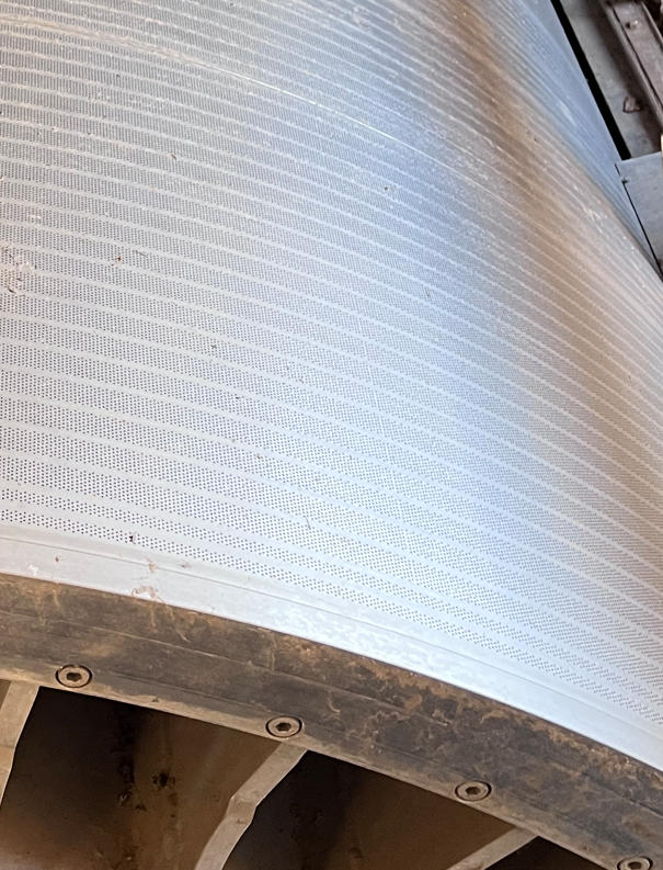 Perforated Plate for DD washer/Twinroll press washer